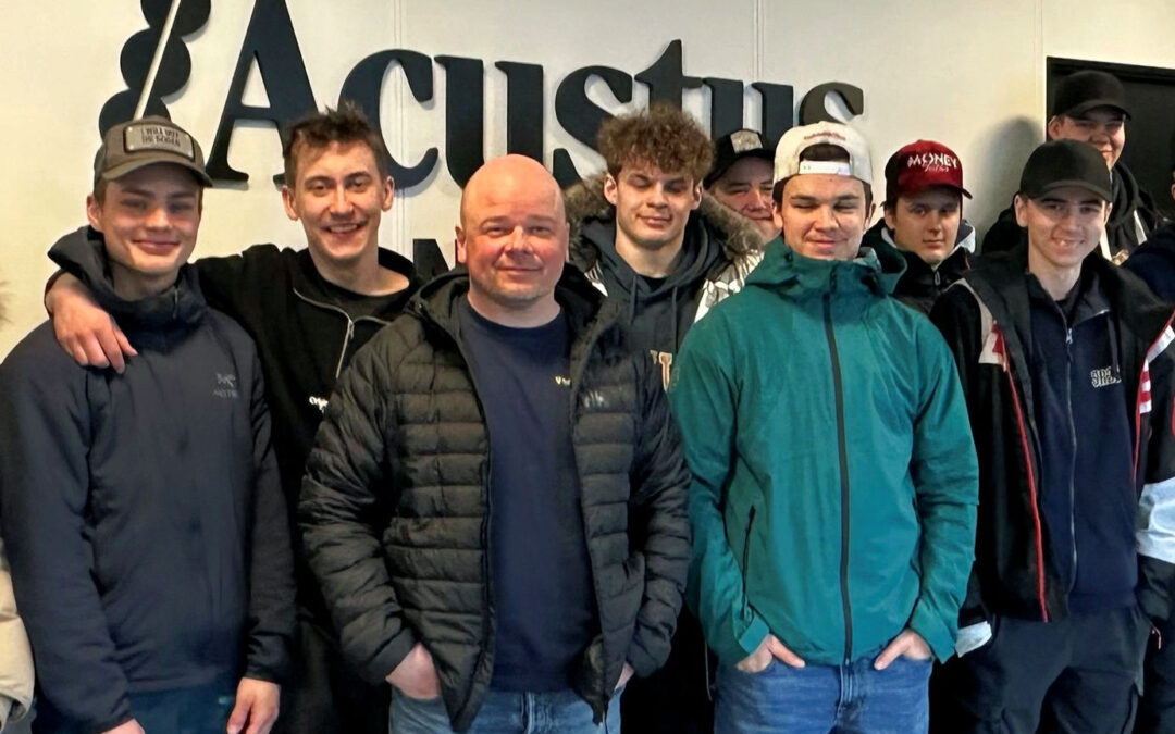 Bedriftsbesøk hos Auctus